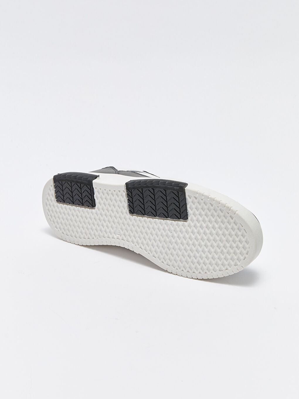 Siyah Renk Bloklu Bağcıklı Erkek Spor Ayakkabı-3