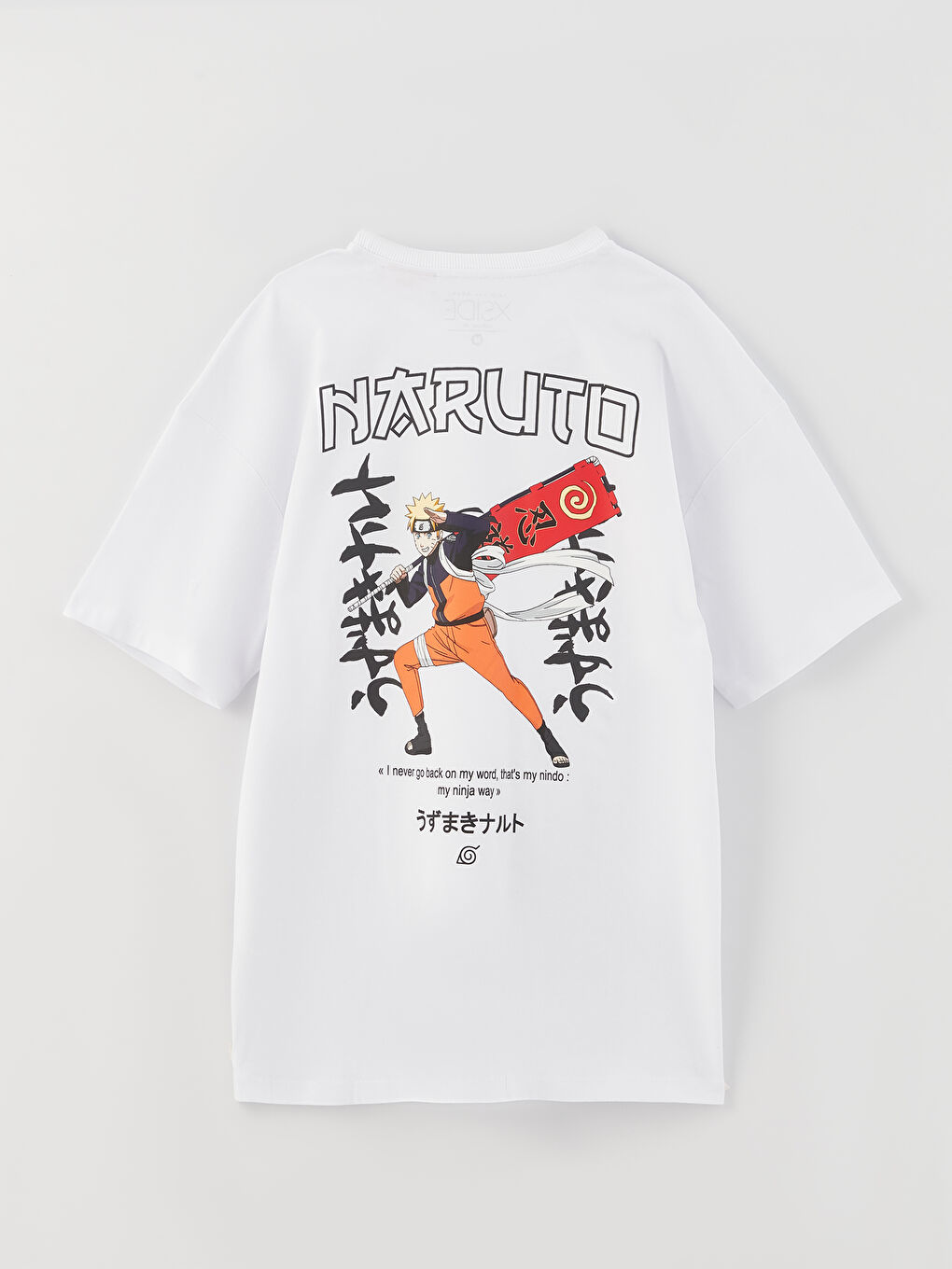 XSIDE Crew Neck Short Sleeve Naruto Printed Jersey Men's T-Shirt -S3FR24Z8-KE8