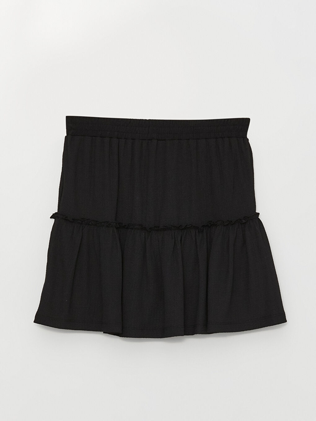 Women's Elastic Waist Plain Skort Skirt -S3FR81Z8-RQL