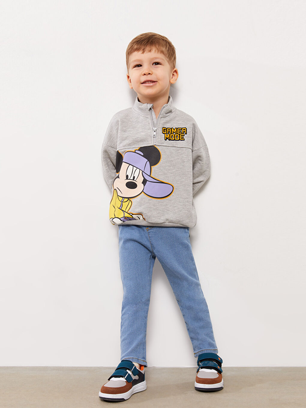 جينز للأولاد الرضع بخصر مرن أساسي