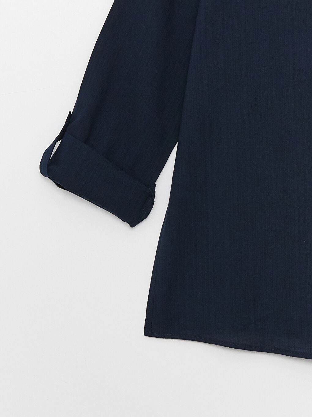 Blouse pour Femmes en Popeline à Manches Longues avec Détails en Dentelle et Encolure Henley-7