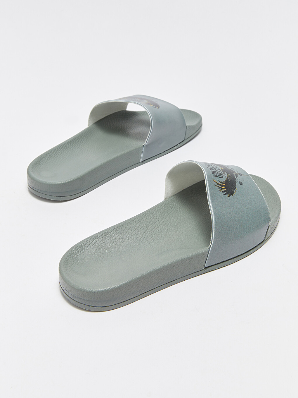 Printed Single Strap Men's Slider-4