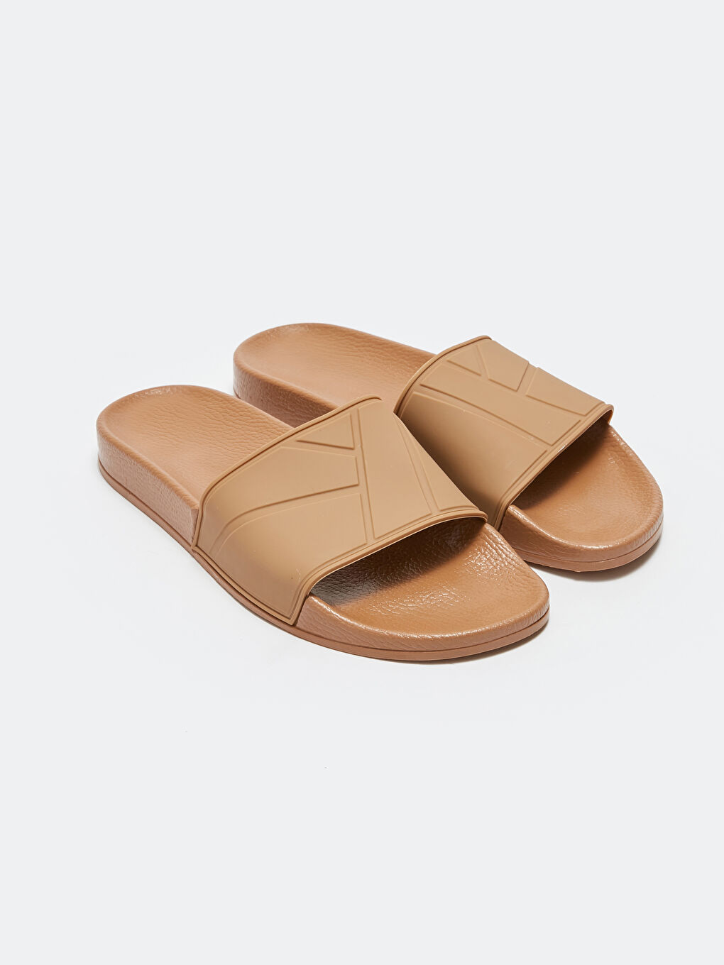 LCW STEPS Self Patterned Single Band Men's Slippers -S3FS37Z8-SPG