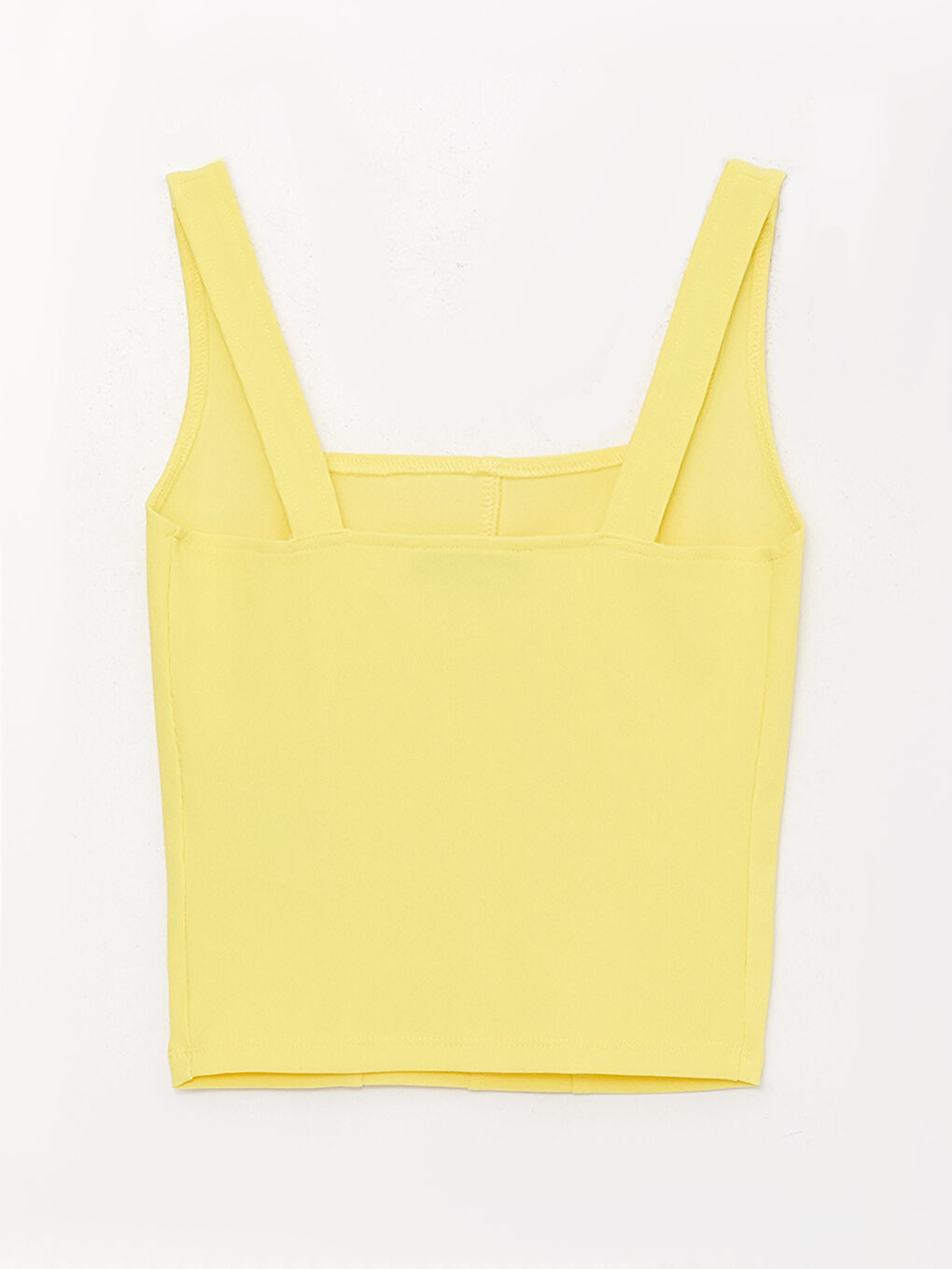 Women's Square Collar Straight Crop -S3FS53Z8-FRL