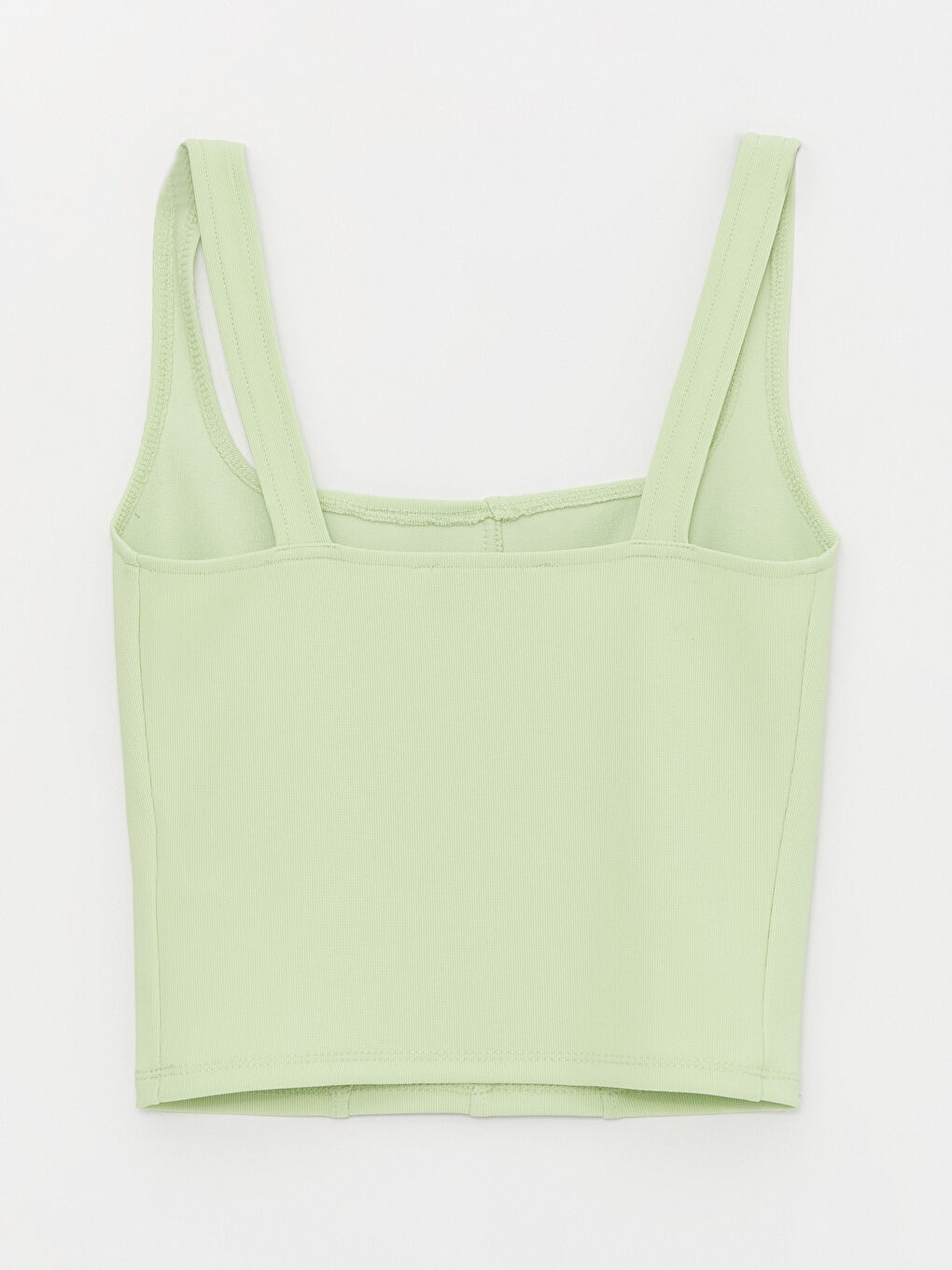 Women's Square Collar Straight Crop -S3FS53Z8-G3Q