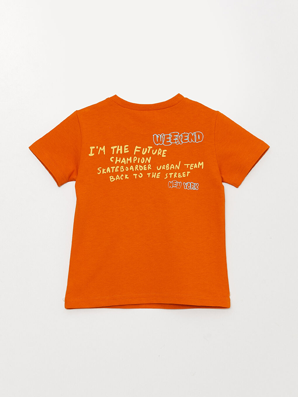 Футболка с круглым вырезом и коротким рукавом с принтом Ностальгическая обезьянка для малышей мальчиков-1