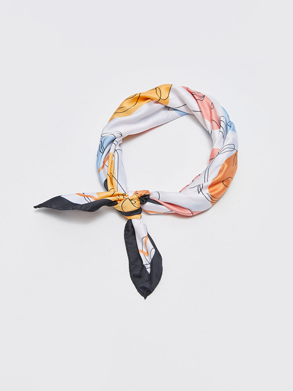 Karışık Desenli Kadın Bandana-3