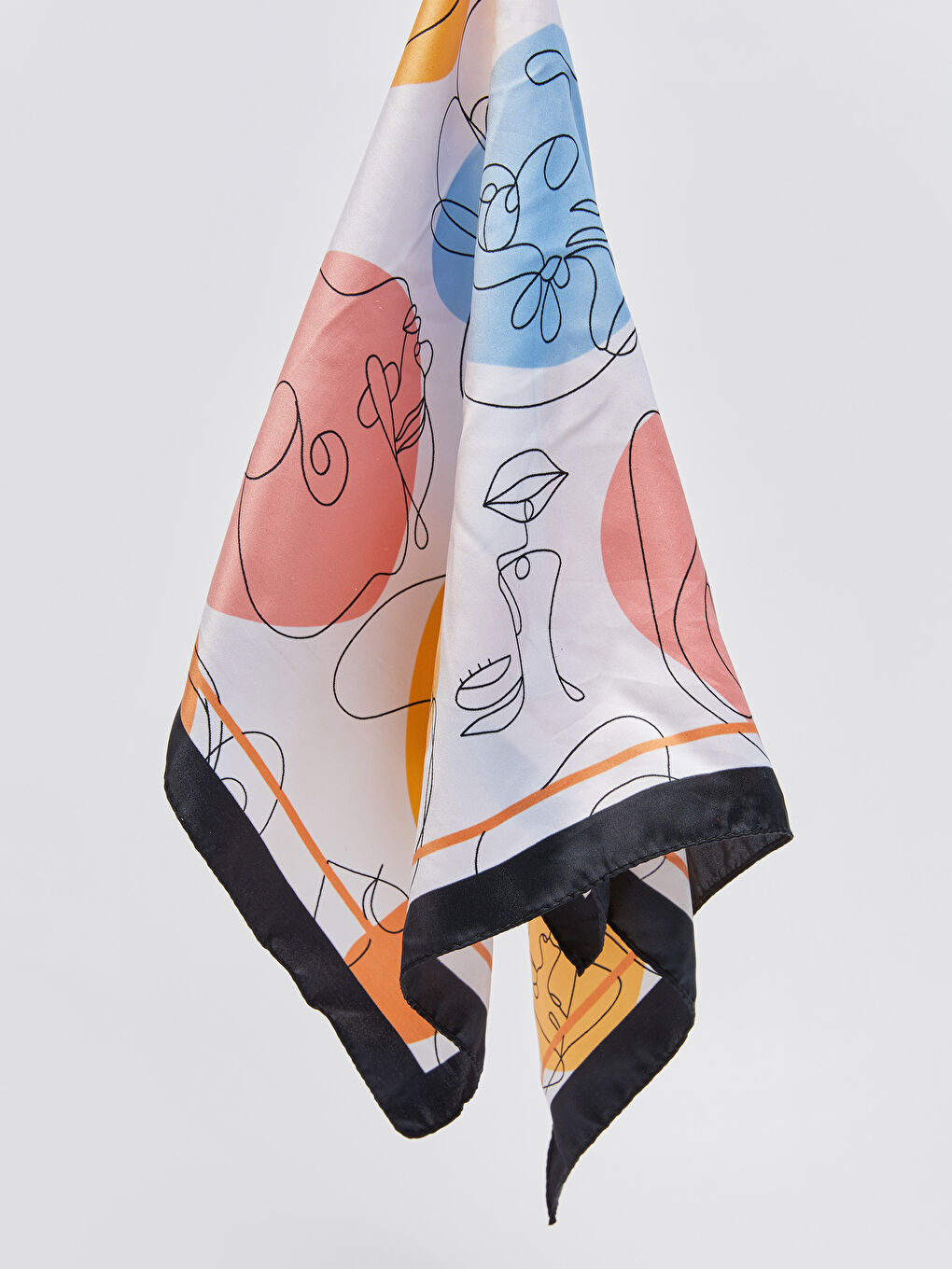 Karışık Desenli Kadın Bandana-5