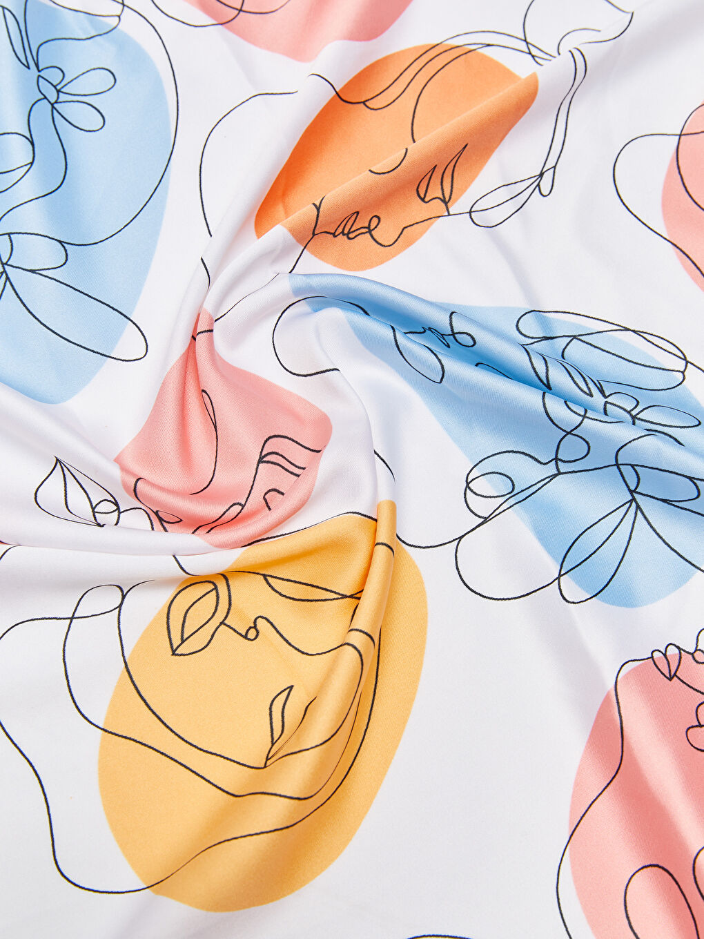 Karışık Desenli Kadın Bandana-7