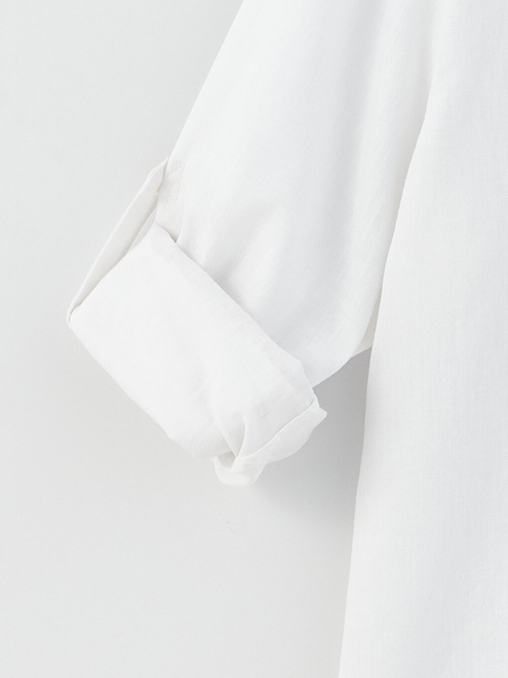 SOUTHBLUE Regular Fit Collar Long Sleeve Linen Blended Men's Shirt -S3FT19Z8-Q6K