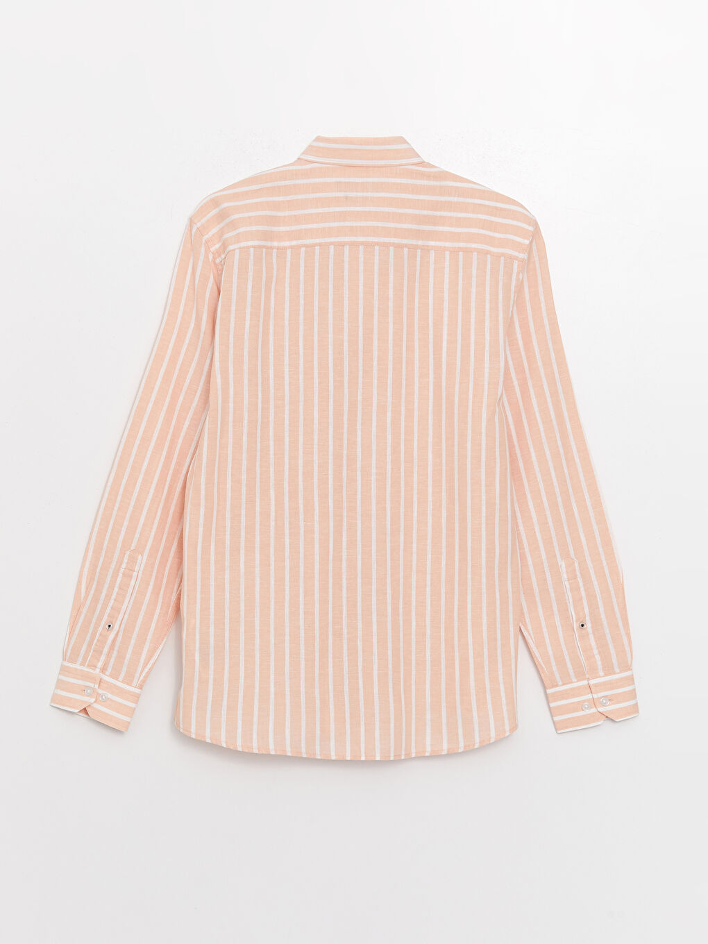 Mercan Regular Fit Uzun Kollu Çizgili Erkek Gömlek-6