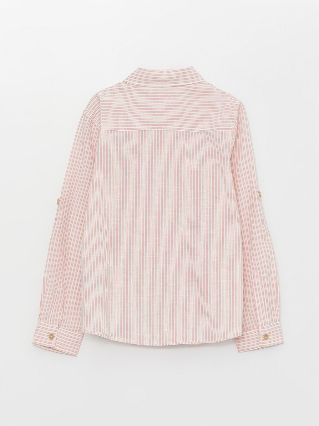 LCW Kids Striped Long Sleeve Boys' Shirt -S3FT24Z4-LHK