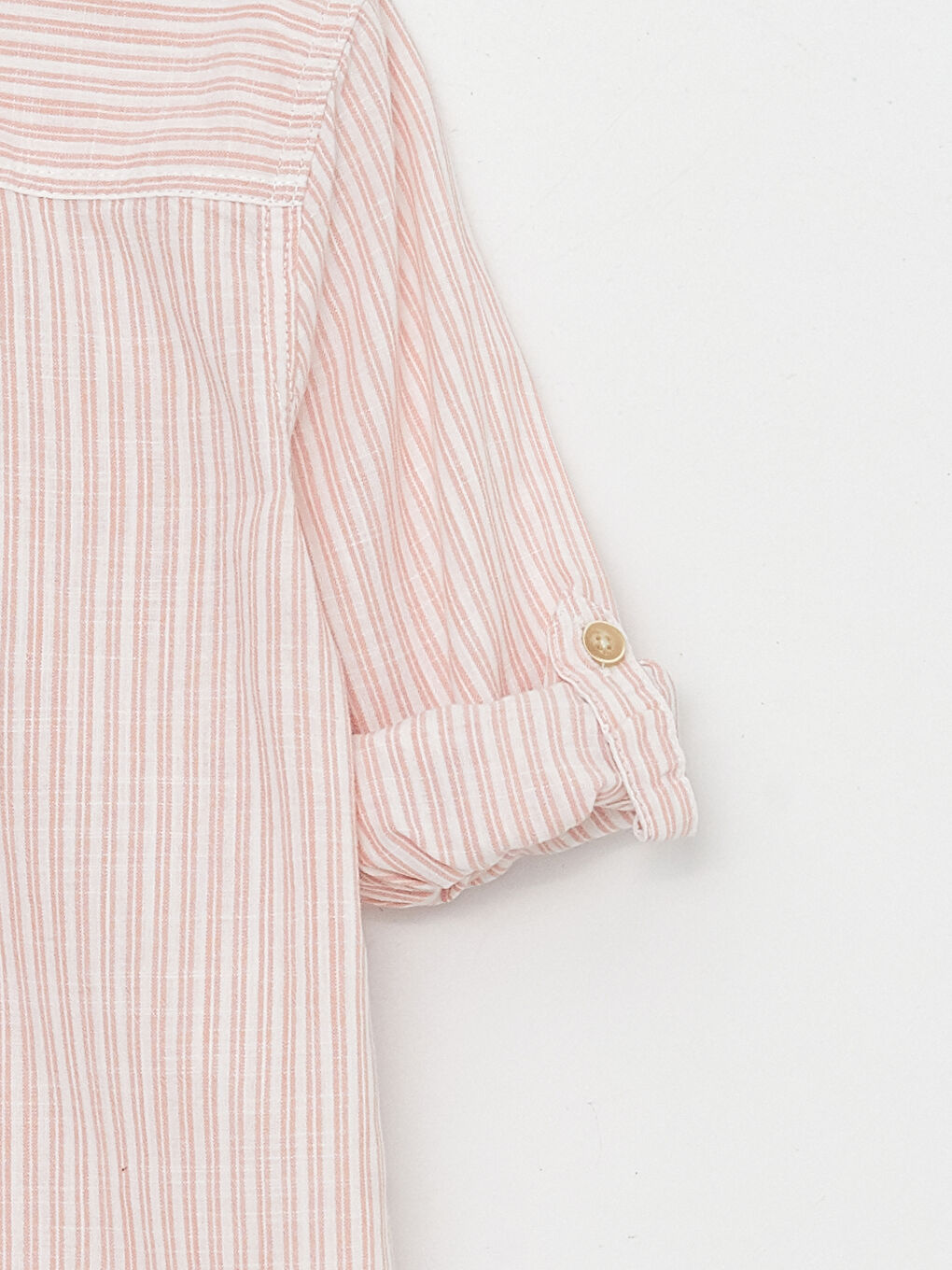 LCW Kids Striped Long Sleeve Boys' Shirt -S3FT24Z4-LHK