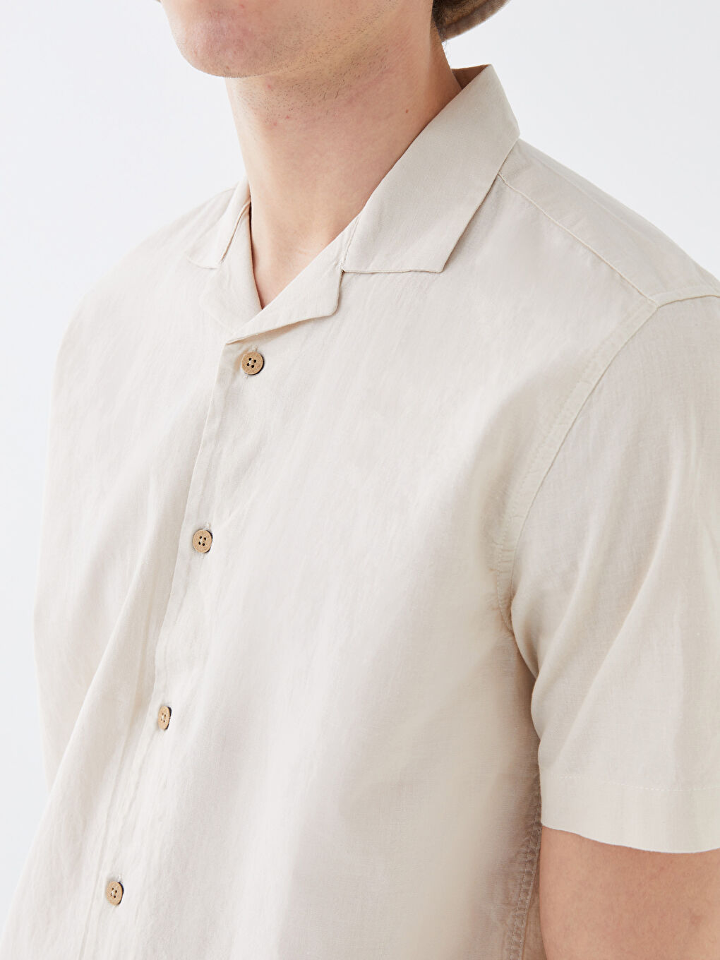XSIDE Regular Fit Short Sleeve Men's Shirt -S3FT61Z8-S4M
