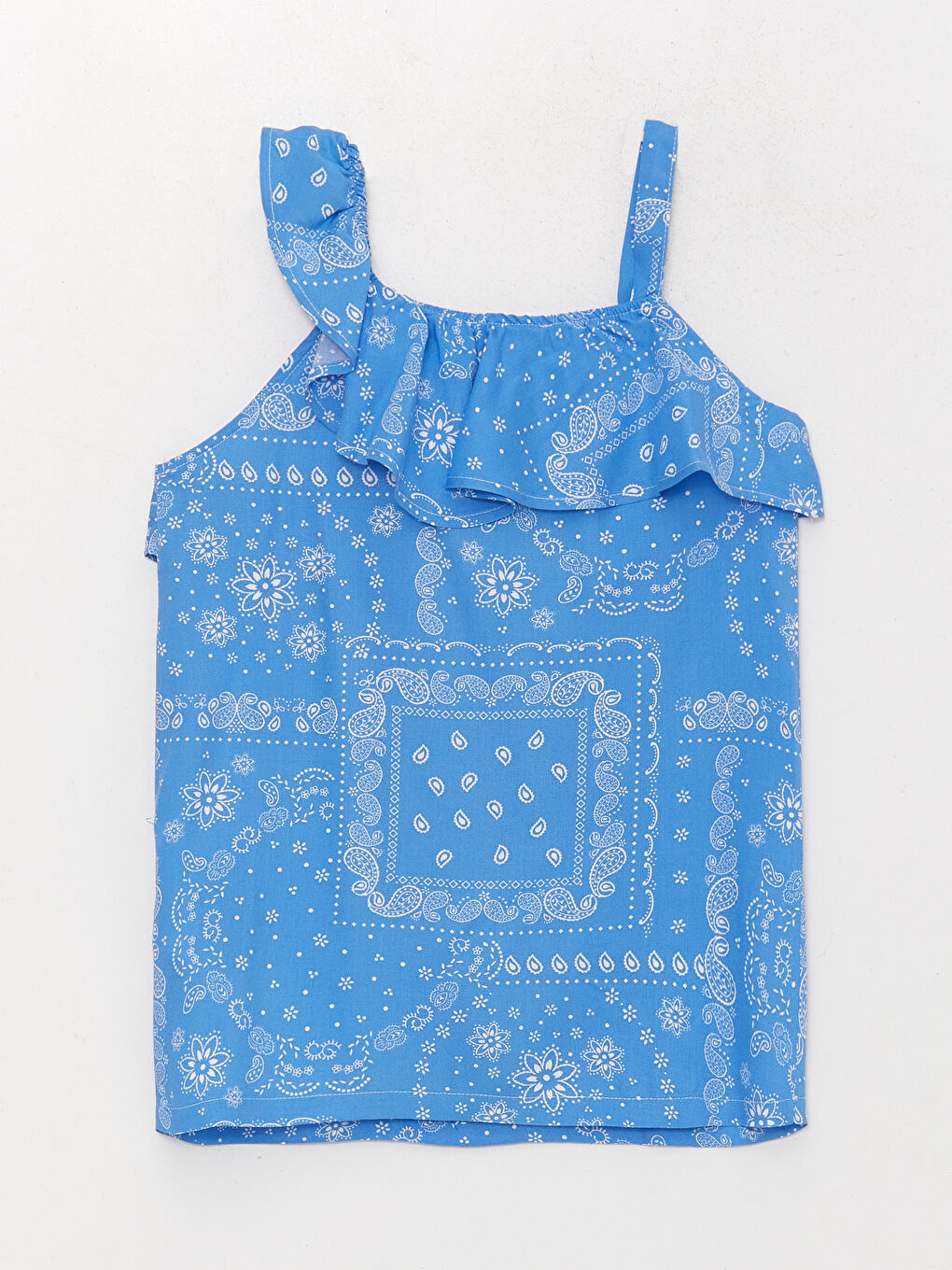 Patterned Girl's Blouse-1