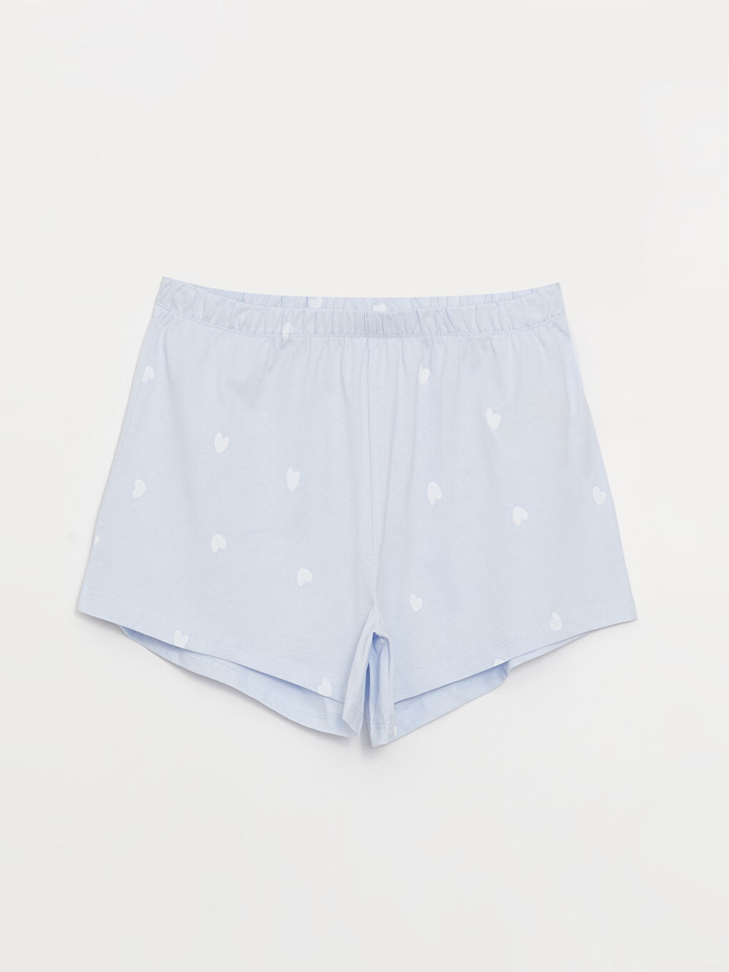 LCW Young Beli Lastikli Desenli Kadın Şort Pijama Altı 2'li -S3FU08Z8-LT4