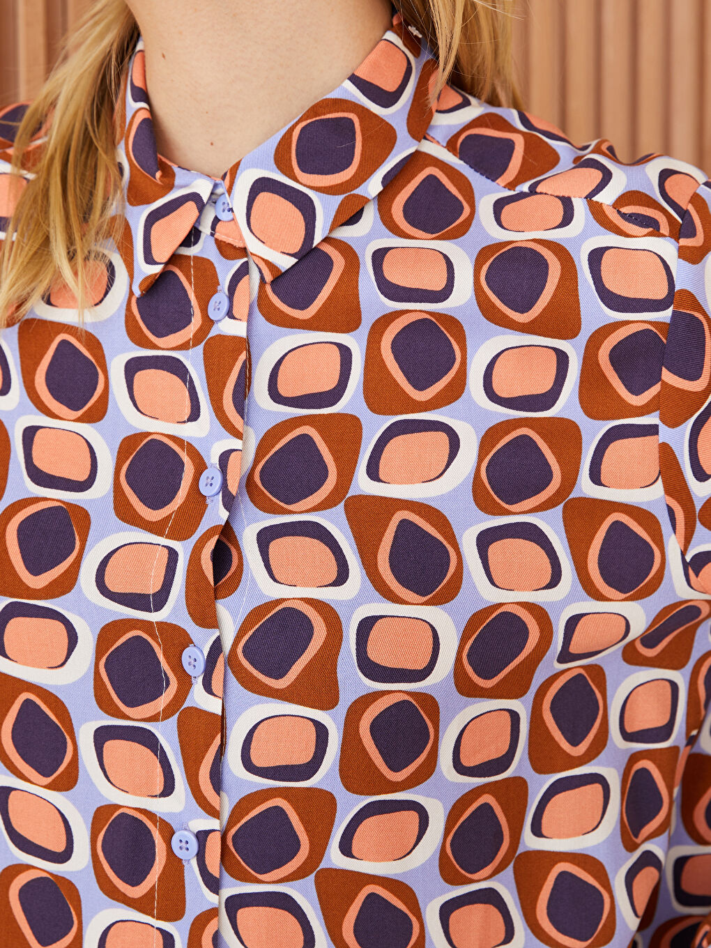 Ženska Košulja Dugih Rukava Sa Dezenom-3