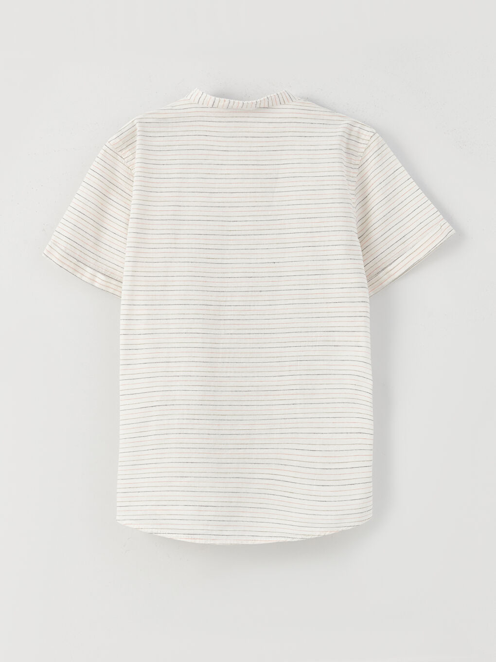 Yeşil Hakim Yaka Kısa Kollu Erkek Çocuk Gömlek-4