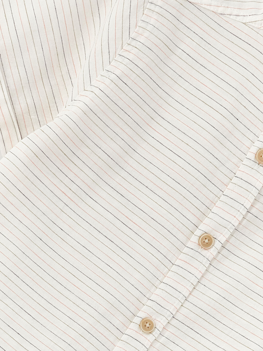 Yeşil Hakim Yaka Kısa Kollu Erkek Çocuk Gömlek-5