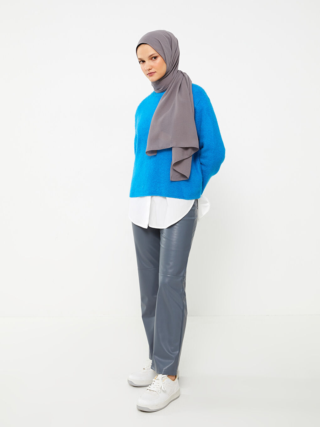 Women's Plain Scarf-1