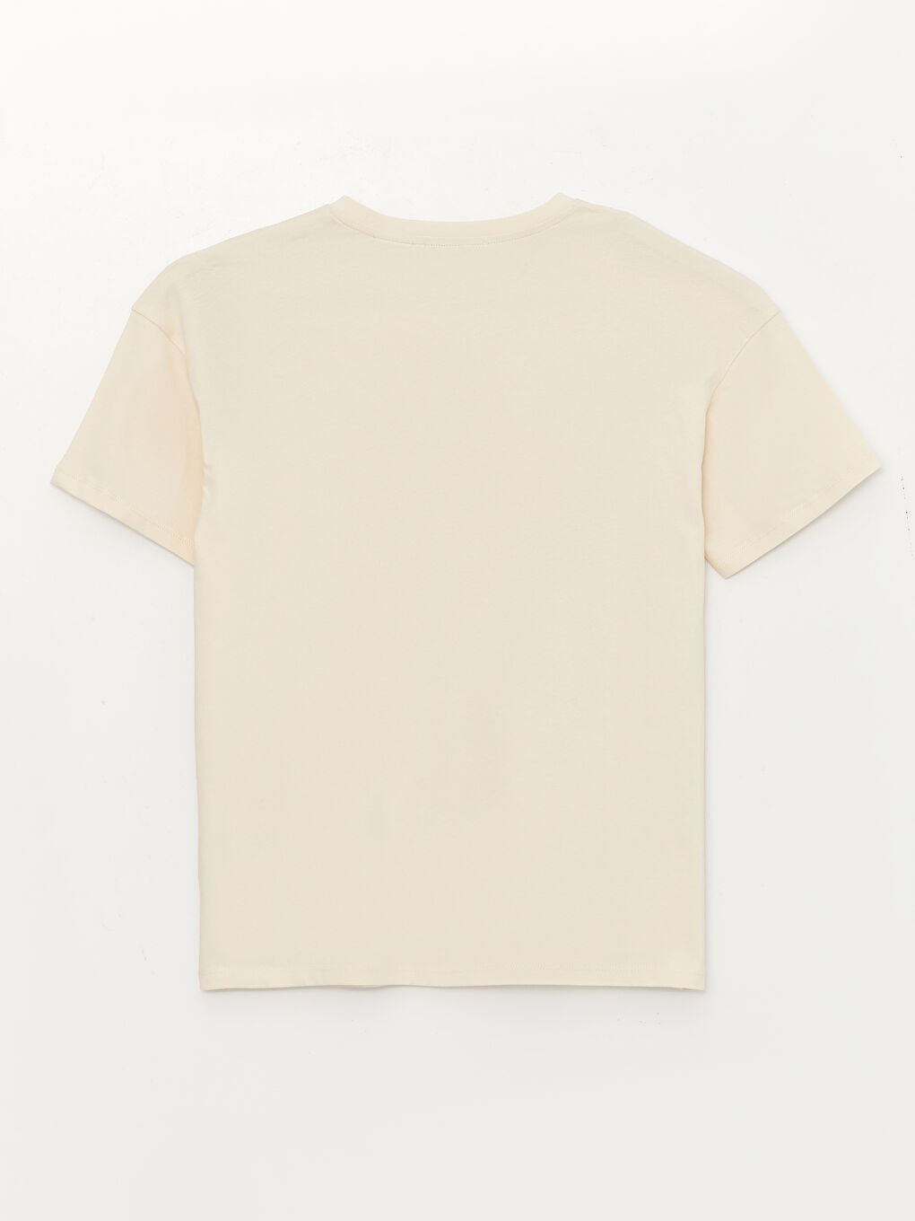 მრგვალი საყელო მიკი მაუსის ნაბეჭდი მოკლე სახელო ქალებისთვის მაისური-6