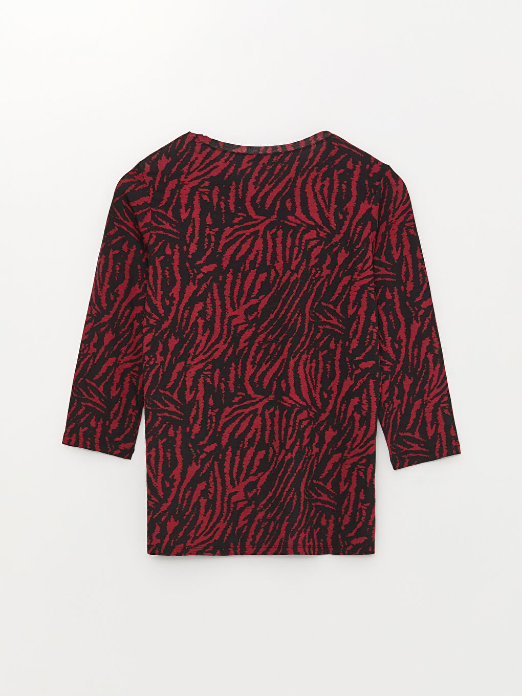 LC Waikiki Crew Neck Patterned Women's T-Shirt -S3FV44Z8-LQV