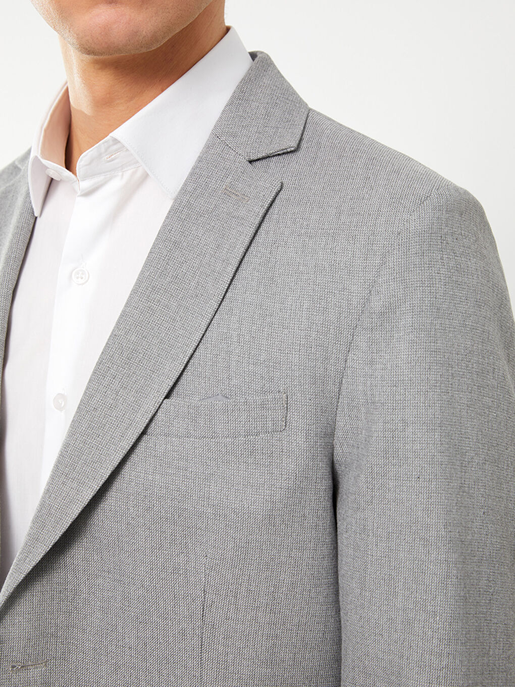 LCWAIKIKI Classic Slim Fit Men's Blazer Jacket -S3FV84Z8-GDU