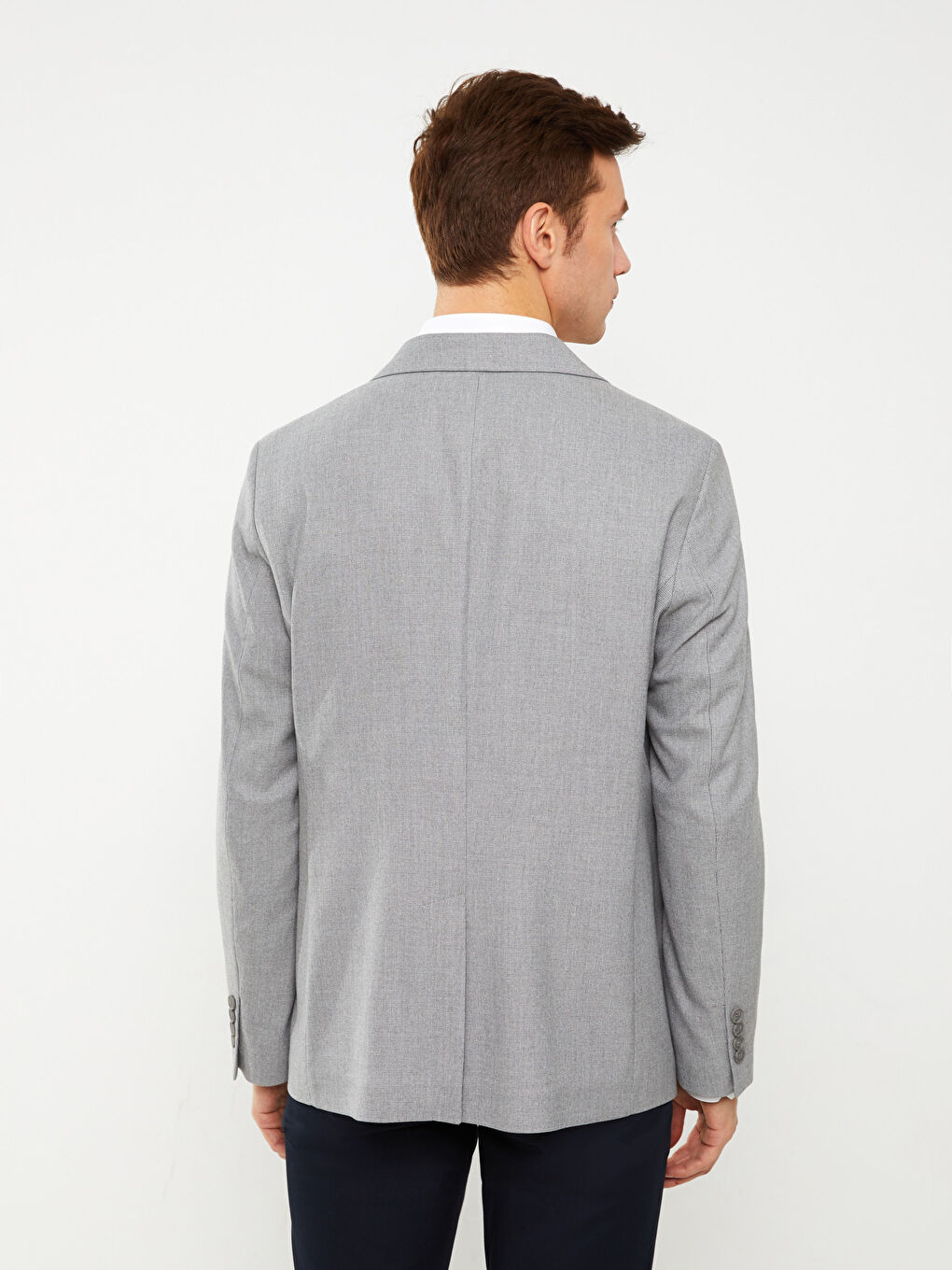 LCWAIKIKI Classic Slim Fit Men's Blazer Jacket -S3FV84Z8-GDU