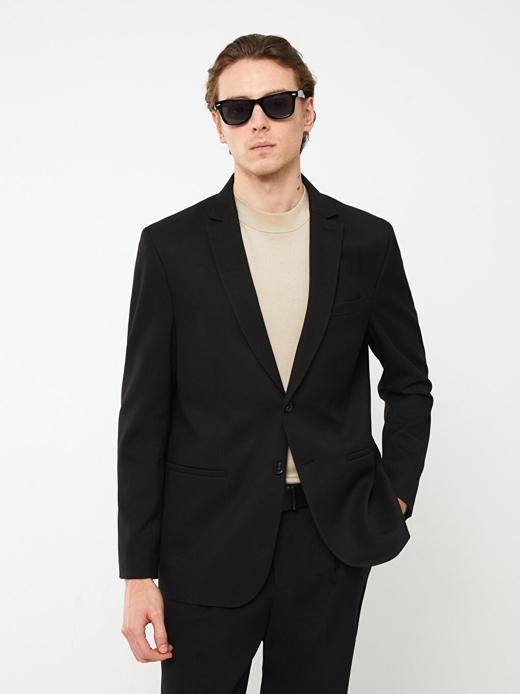 جاكيت بليزر رفيع للرجال-1