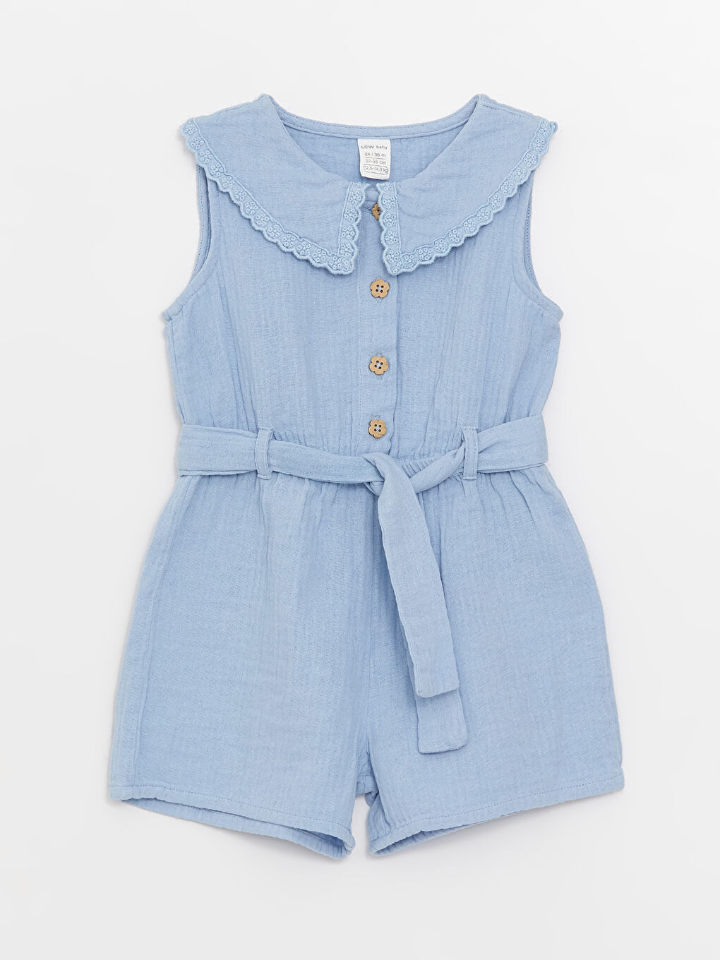 Комбинезон для малышки с воротником Питер Пэн