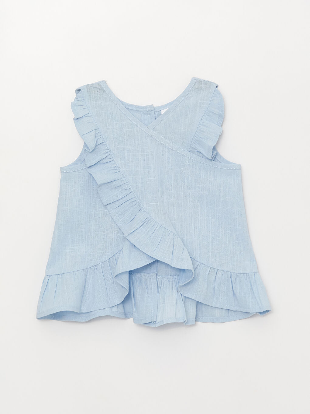 Crew Neck Baby Girls' Blouse and Shorts 2 Pack Set-1
