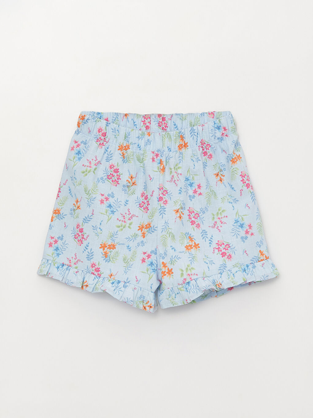 Crew Neck Baby Girls' Blouse and Shorts 2 Pack Set-2