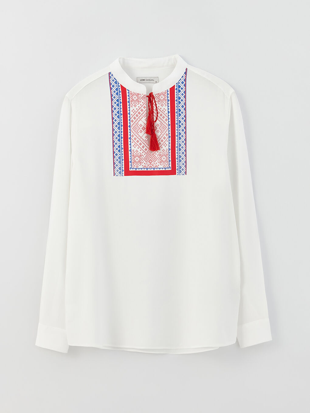 XSIDE Regular Fit Uzun Kollu Desenli Erkek Gömlek -S3FY40Z8-FDU
