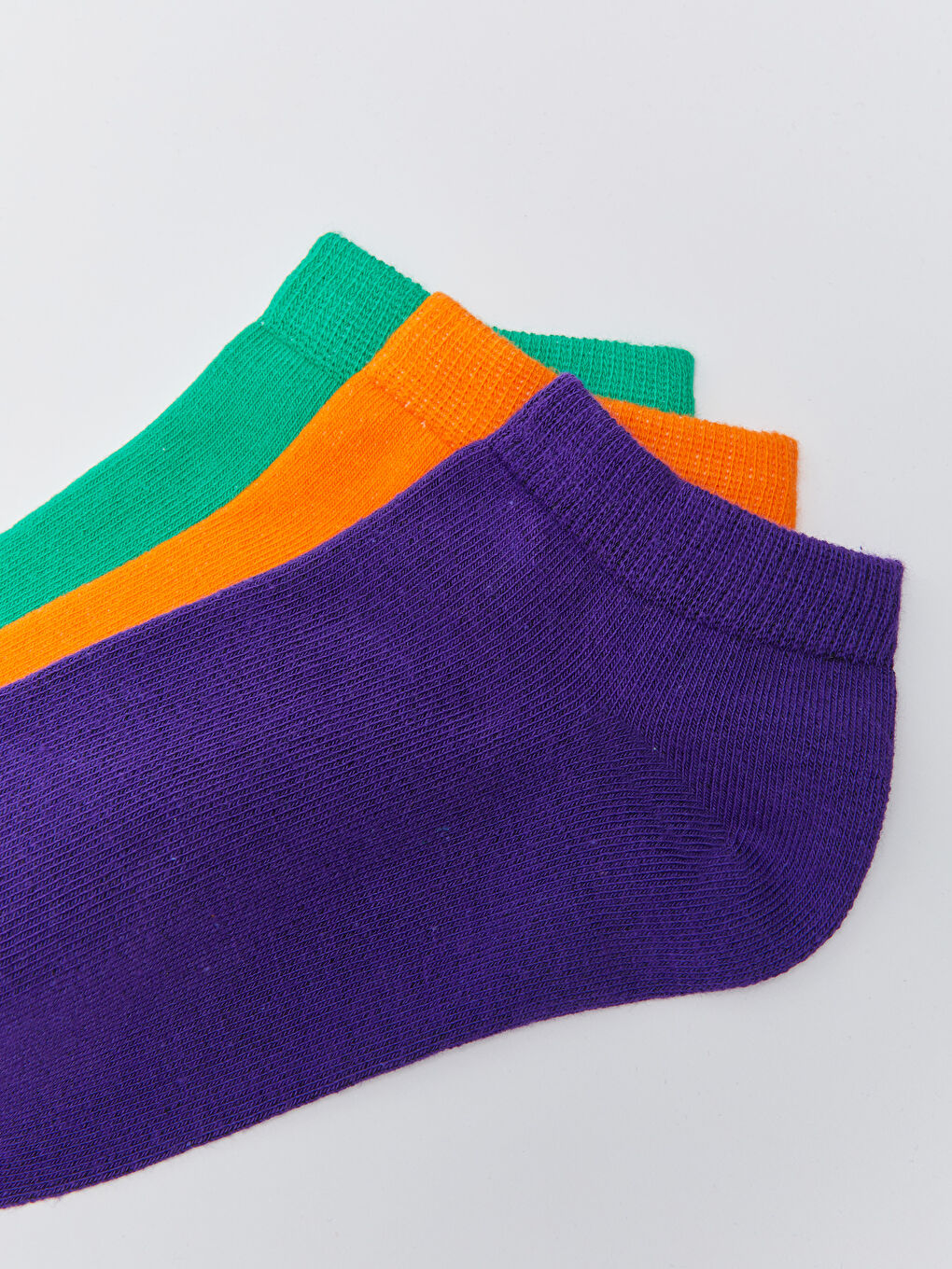 Women's Plain Trainer Socks 3-pack-2