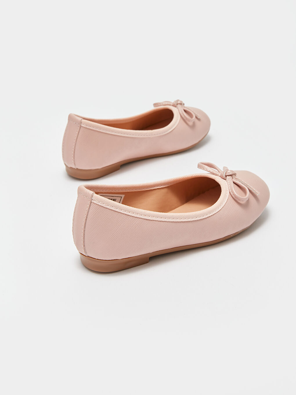 Pembe Fiyonk Detaylı Kız Çocuk Babet-4