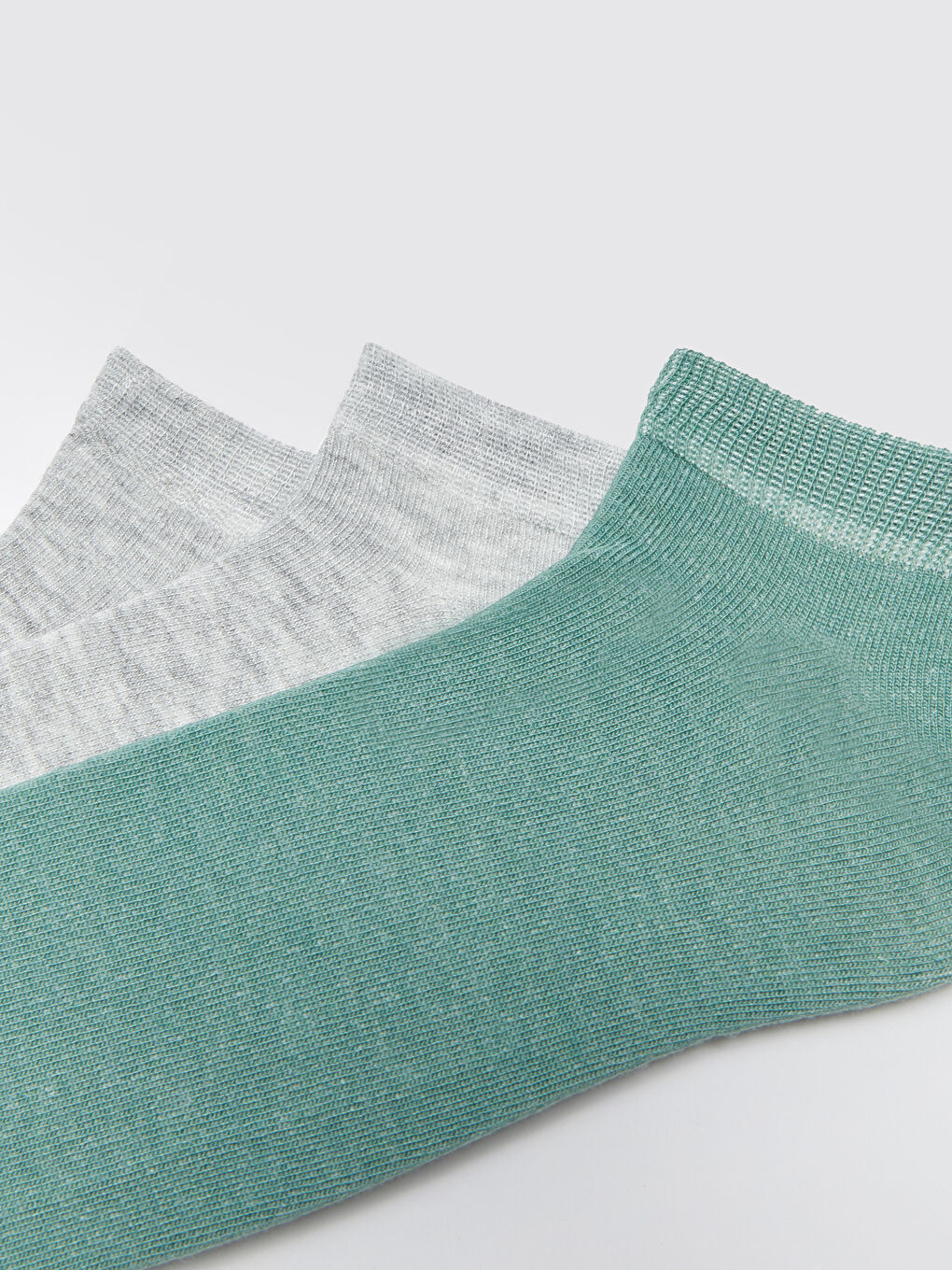 Haki Erkek Patik Çorap 3'lü-2