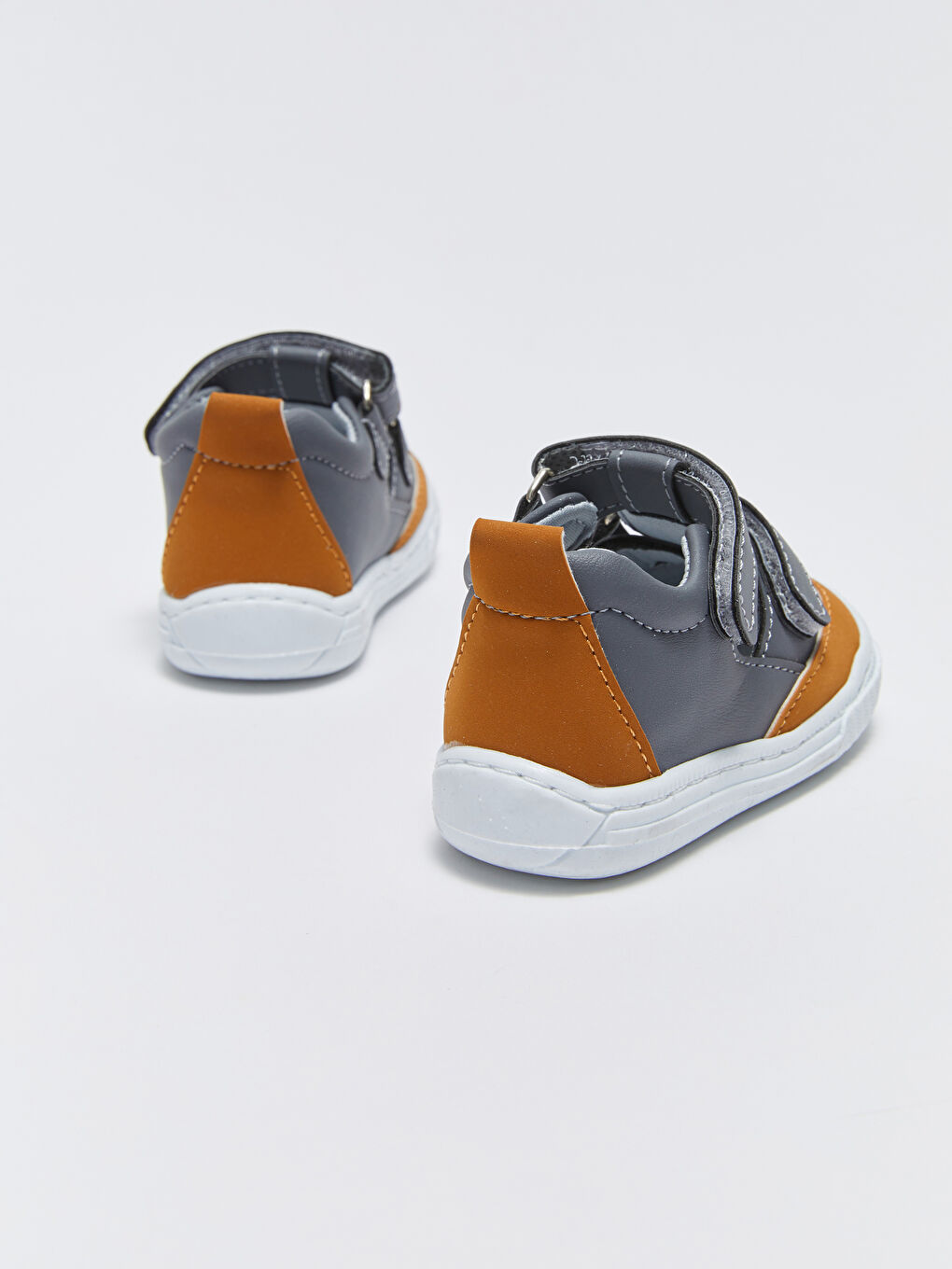 Cipele za prohodavanje od eko kože sa čičak trakom za bebe dečake-4