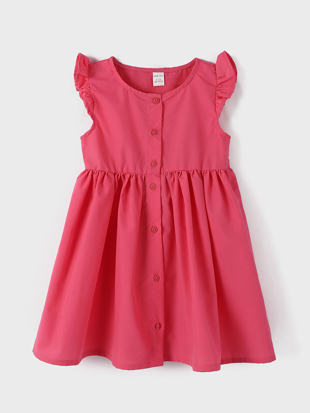 LCW baby Bisiklet Yaka Kız Bebek Elbise -S3FY95Z1-E6M