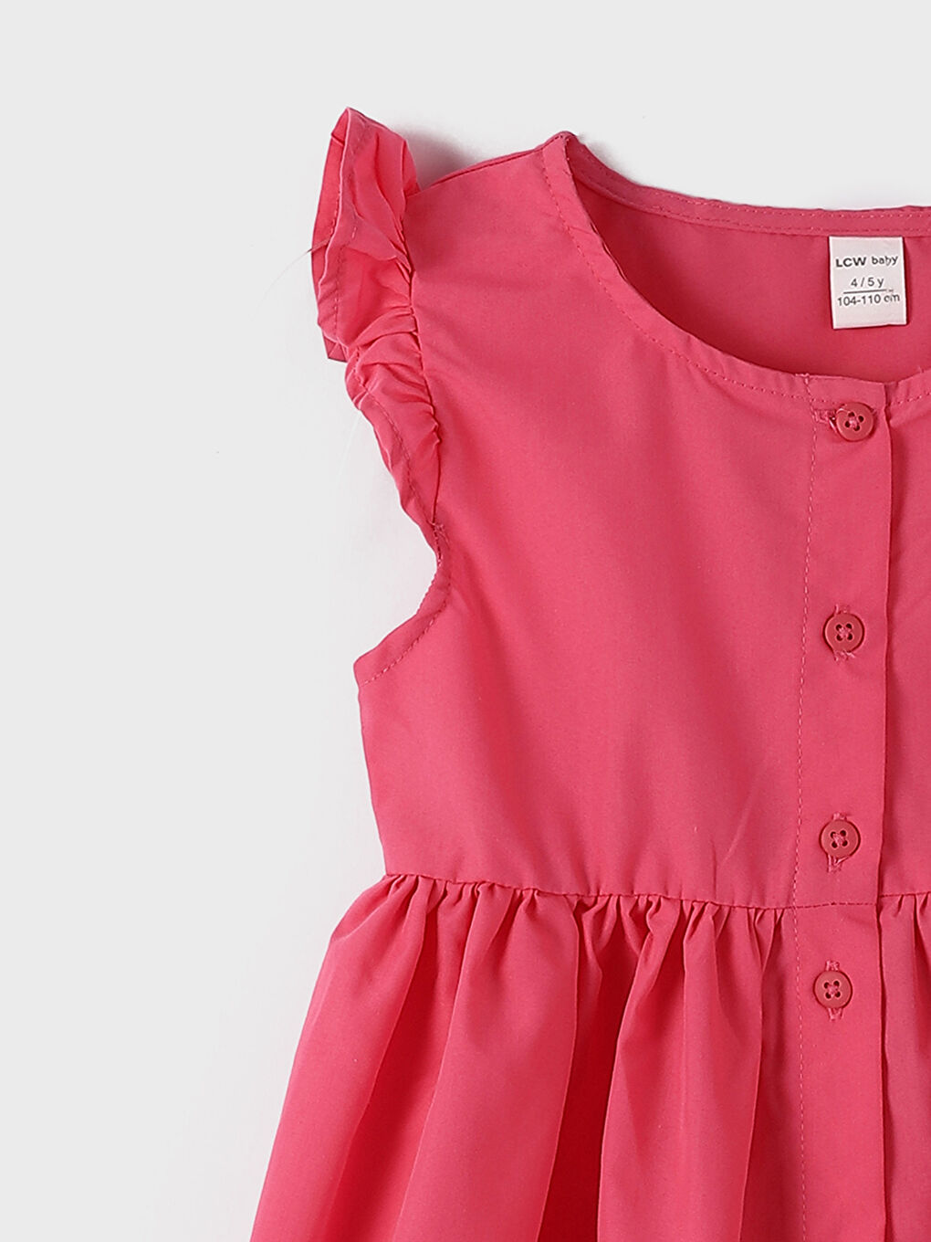 LCW baby Bisiklet Yaka Kız Bebek Elbise -S3FY95Z1-E6M