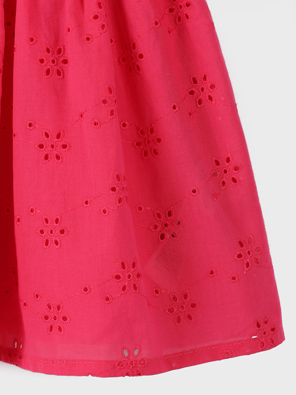 فستان للبنات الرضع بياقة مربعة-2