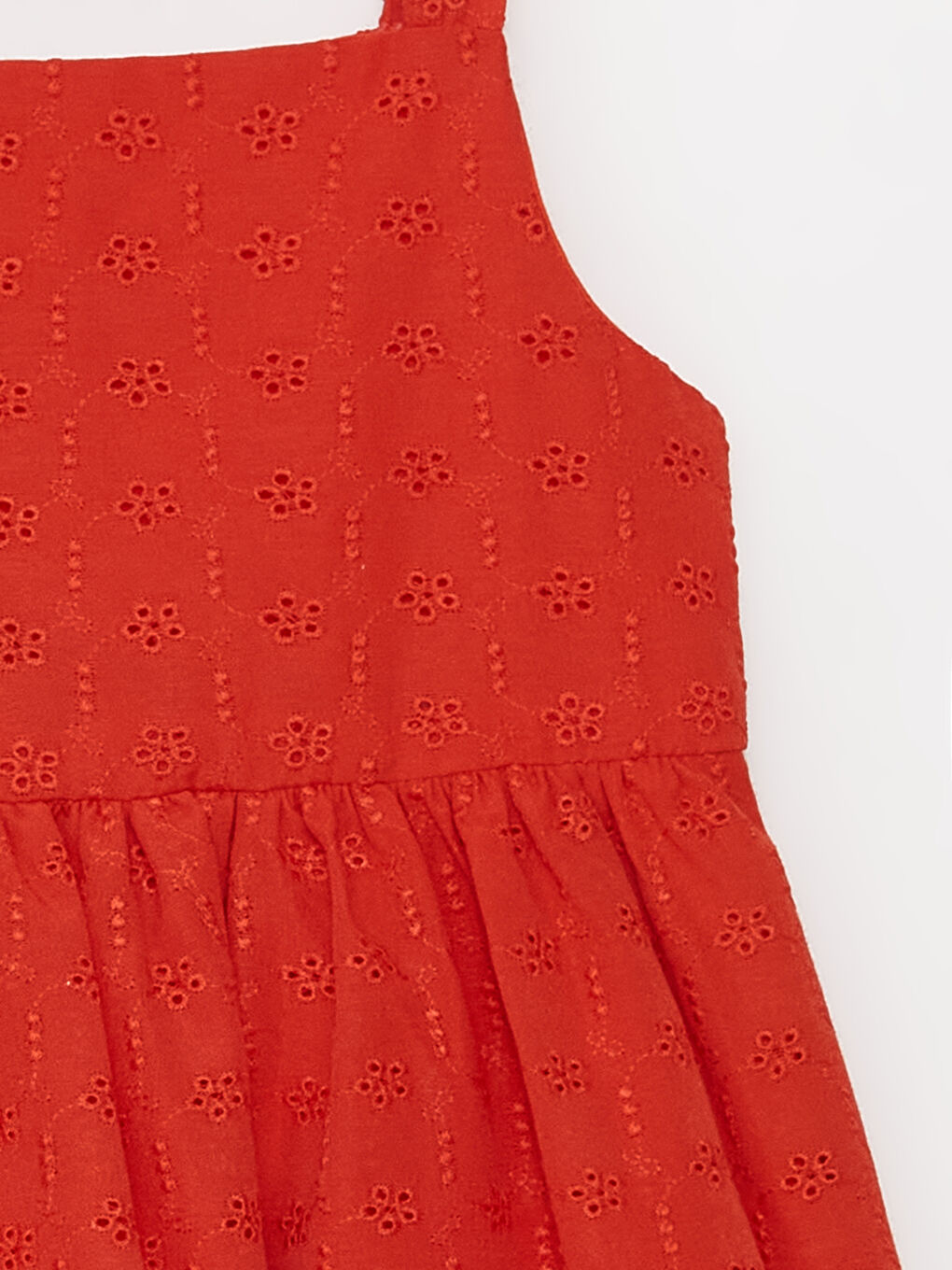 Square Collar Baby Girls' Dress-2
