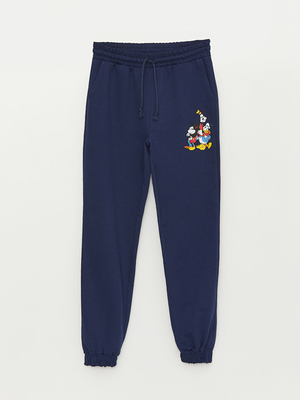 بنطلون رياضي مطبوع ميكي ماوس والأصدقاء بخصر مطاطي للسيدات-5