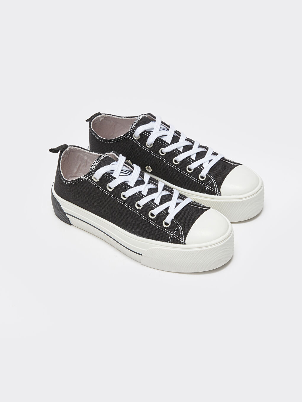 LCW STEPS Lace-Up Thick Sole Women's Sport Shoes -S3G028Z8-HUC