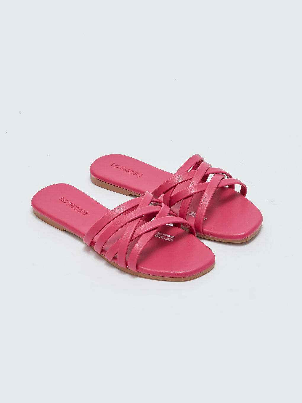 LCW STEPS Cross-Strap Women's Slippers -S3G048Z8-SMU