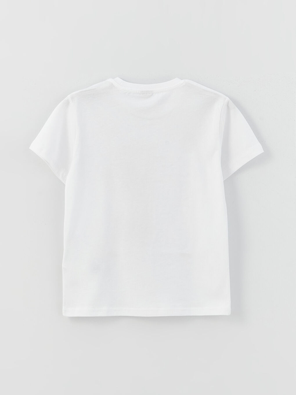 تيشيرت للأولاد بياقة دائرية كم قصير مطبوع-1