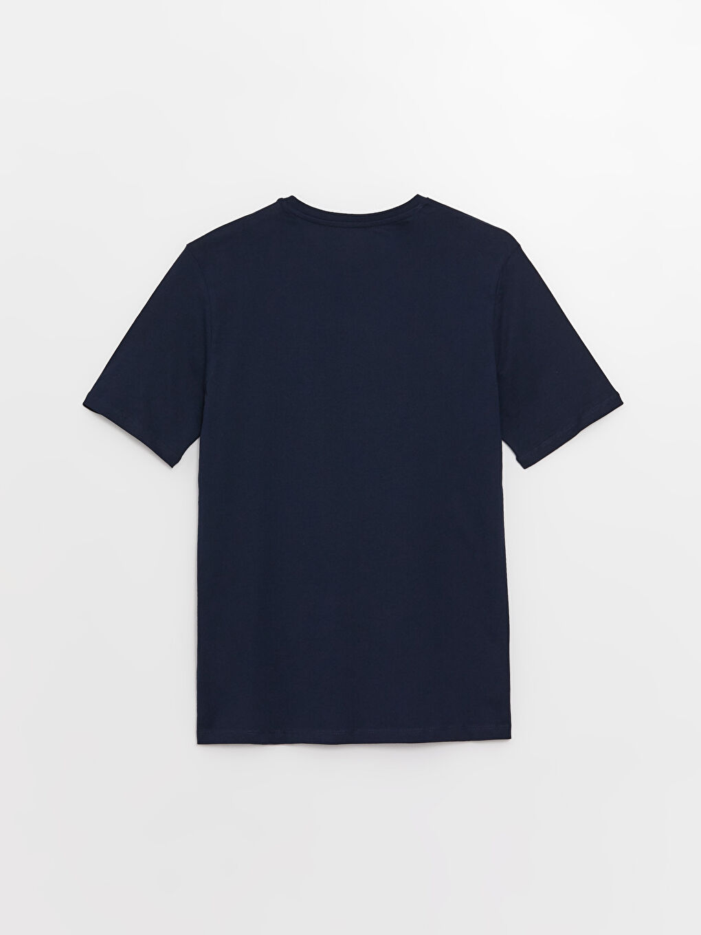 Crew Neck Short Sleeve Printed Combed Cotton Men's T-shirt-6