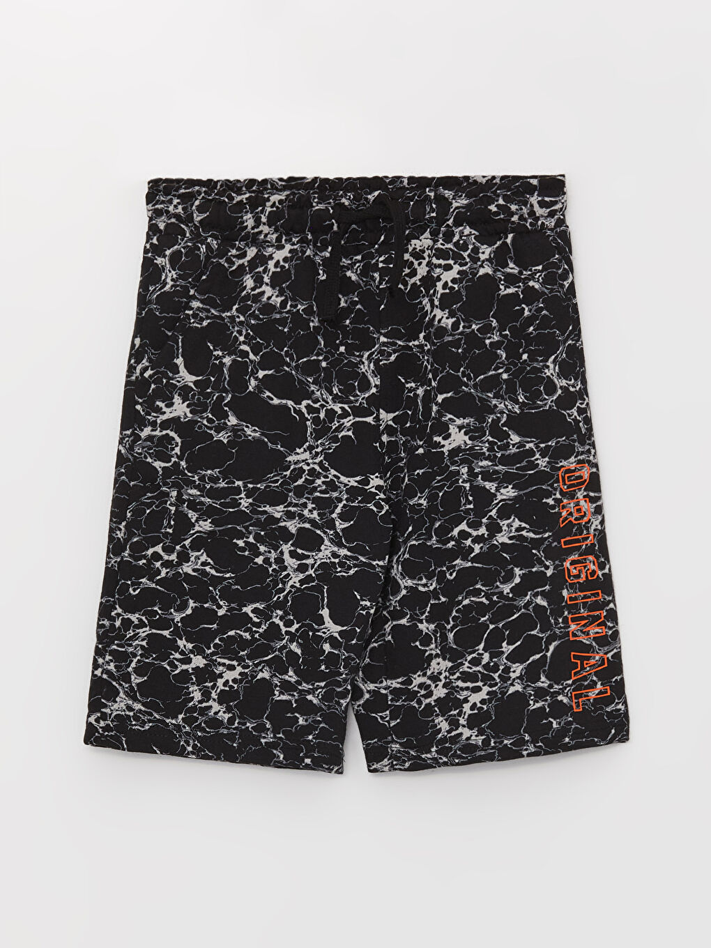 Pantaloni scurți cu model pentru Băieți cu talie elastică