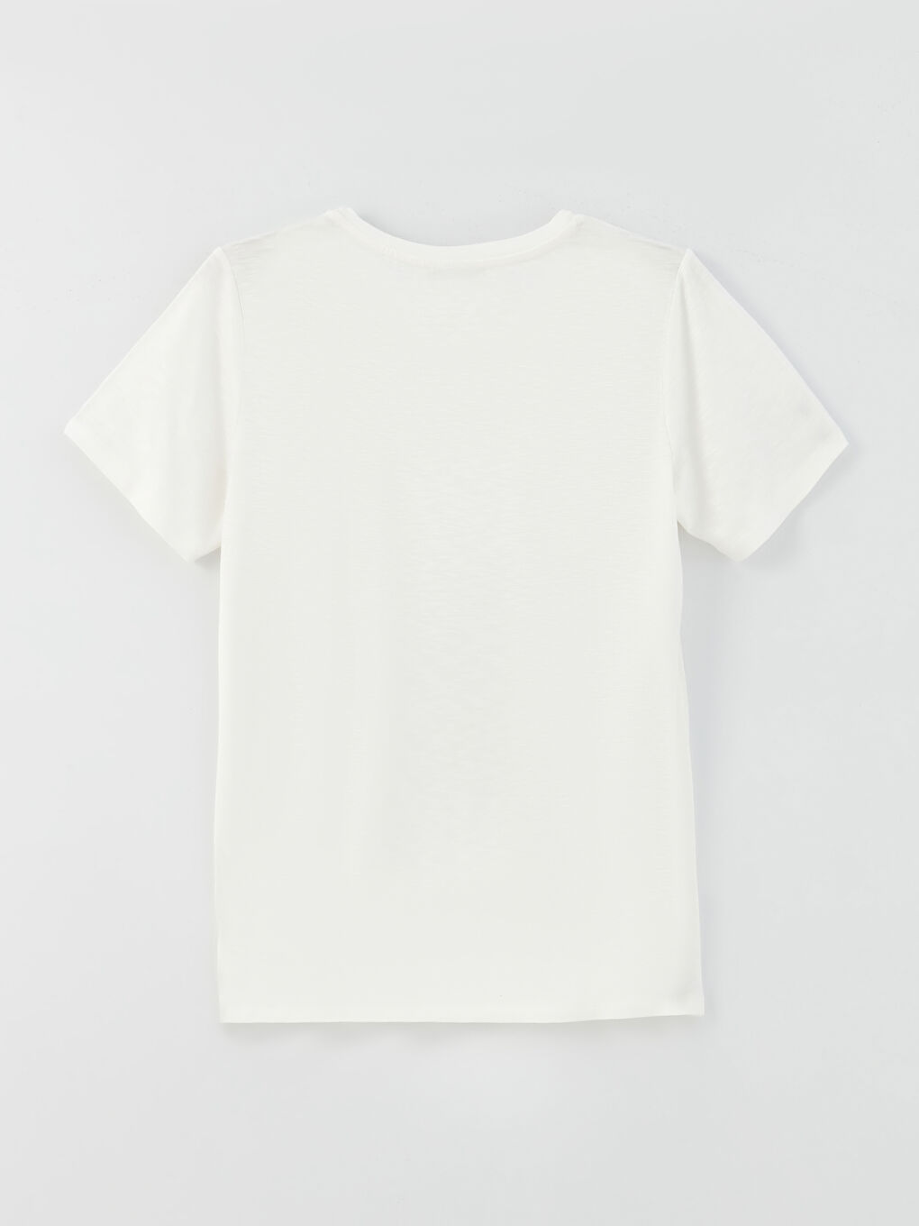 Crew Neck Printed Short Sleeve Boys' T-Shirt-1