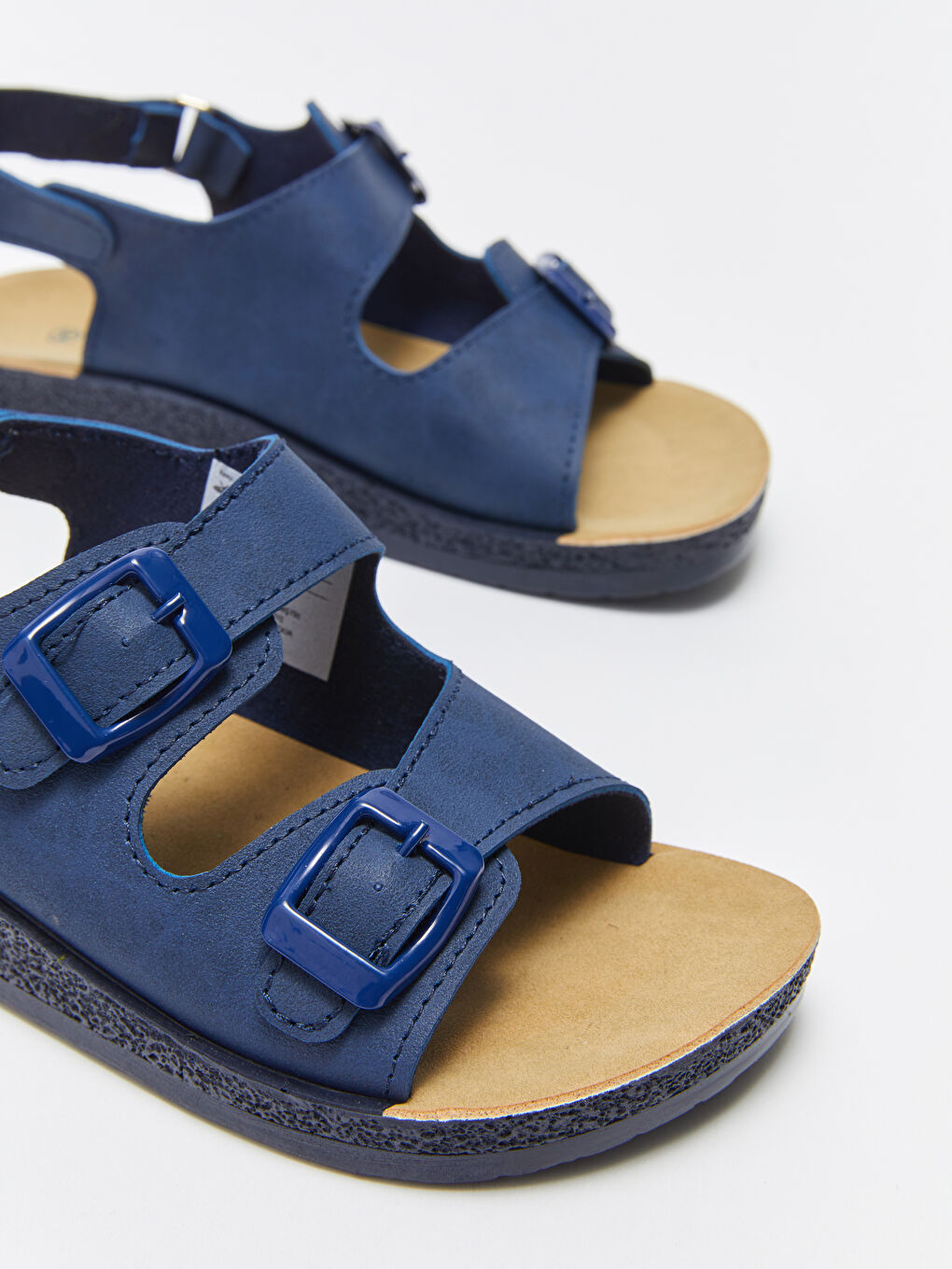 Lacivert Cırt Cırtlı Erkek Çocuk Sandalet-2