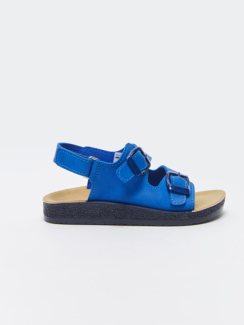 Mavi Cırt Cırtlı Erkek Çocuk Sandalet-1